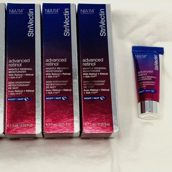 6X- StriVectin- NIA 114 Intensive Advanced Retinol .25oz New Sealed NEW in Box - Picture 1 of 1
